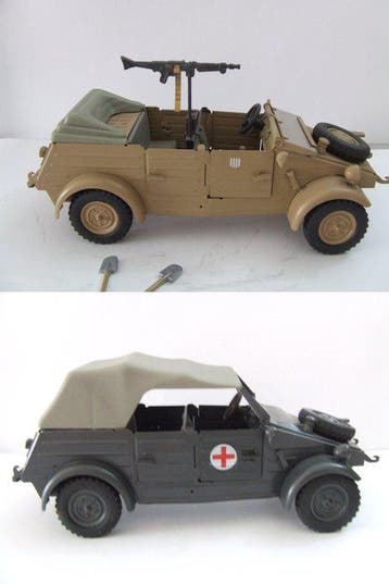 Gonio 1:24 - Model militair voertuig (2) - Carro militar, Kinderen en Baby's, Nieuw