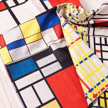 AA184 - Artistiek Textiel – Een eerbetoon aan Mondriaan - 9