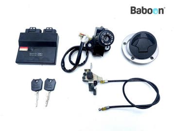 Contactslot Set met Immobiliser Kawasaki Z 1000 2007-2009, Verzenden, Gebruikt