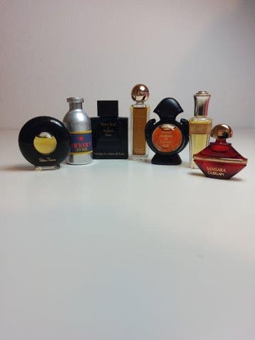 Collectie merkartikelen - Guerlain, Cartier, Rochas, Van, Antiek en Kunst