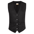 GGM Gastro | KARLOWSKY | Dames Gilet Lena - Zwart - Maat: 36, Verzenden, Nieuw