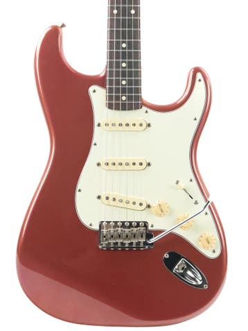 Fender MIJ 62 Vintage Reissue Stratocaster Burgundy Mist..., Ophalen of Verzenden, Zo goed als nieuw, Fender