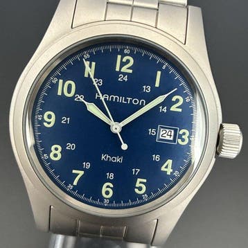 Hamilton - Khaki - Zonder minimumprijs - 000092 - Heren -, Nieuw