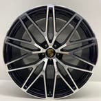 Porsche Macan III ORIGINELE 21 RS Spyder zwart/alu + banden, Ophalen, Gebruikt, 295 mm, Banden en Velgen