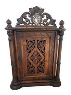 Kabinet - Hout - Louis-XIII-Revival - Hoogte : 63 cm, Antiek en Kunst