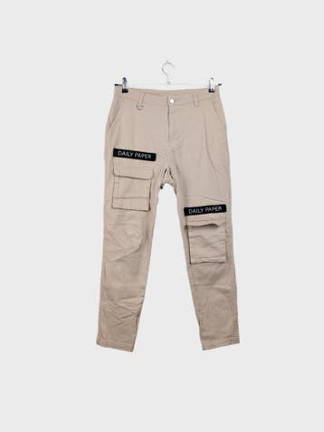 DAILY PAPER Broek Heren maat M Beige Vintage, Ophalen of Verzenden, Nieuw