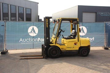 Veiling: Heftruck Hyster H3.20XM Diesel 2490kg 4.76m 1998, Ophalen, Diesel, Heftruck, Hyster