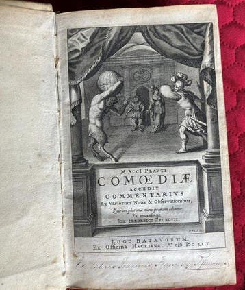 Franciscus Hackius - M. Acci Plauti Comoediae - 1664, Antiek en Kunst