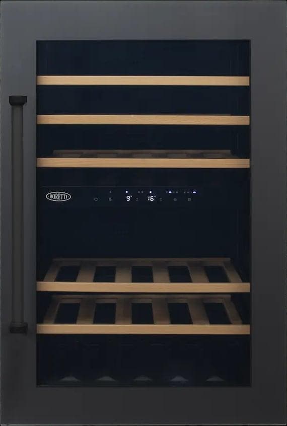 Boretti Wijnkoelkast | MLWC88AN | 2 Zones - inbouw895, Witgoed en Apparatuur, Koelkasten en IJskasten, Nieuw, Ophalen of Verzenden