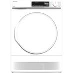 Sharp KD-NC8PW1 - Condensdroger - 8 kg - Energieklasse B -, Witgoed en Apparatuur, Wasdrogers, Ophalen of Verzenden, Zo goed als nieuw