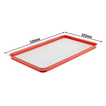 GGM Gastro | (6 stuks) polycarbonaat - GN-deksel GN 1/1 - |, Verzenden