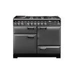 Falcon Leckford Deluxe 110 Dual Fuel Slate met Chrome3950, Witgoed en Apparatuur, Fornuizen, Ophalen of Verzenden, Nieuw