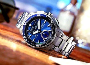 Citizen - Promaster NEW WAVE TRACKER Collection Blue Marine, Nieuw
