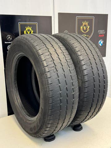 2 stuks 215/65R16LT zomerbanden Maxtrek MK700 16 inch, Auto-onderdelen, Banden en Velgen, 16 inch, Band(en), Zomerbanden, Gebruikt