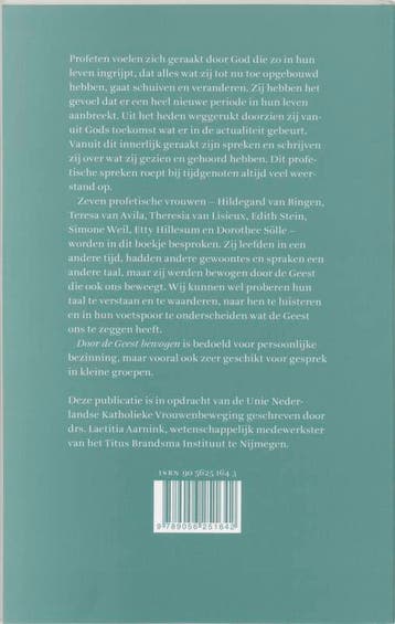 Door de Geest bewogen 9789056251642 L. Aarnink, Verzenden, Gelezen, L. Aarnink