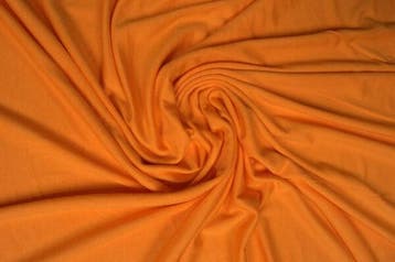 Viscose tricot – Oranje, Overige materialen, 120 cm of meer, Oranje, Ophalen of Verzenden