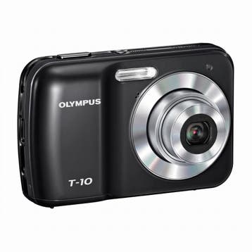 Olympus T-10 Digitale Compact Camera - Zwart, Verzenden, Zo goed als nieuw