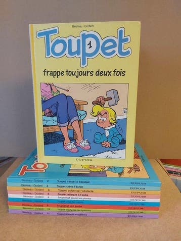 Toupet T1 à T6 + T8 à T11 - 10x C - EO/Ré - 10 Album -, Nieuw