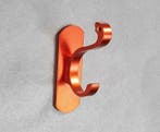 Garderobe haken, jashaak, kapstok haken, wandhaken metallic, Nieuw