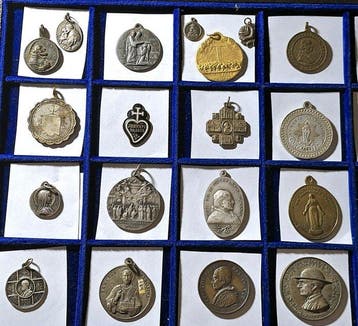 Italië - Vaticaanstad. Historical Medal vari anni (Zonder