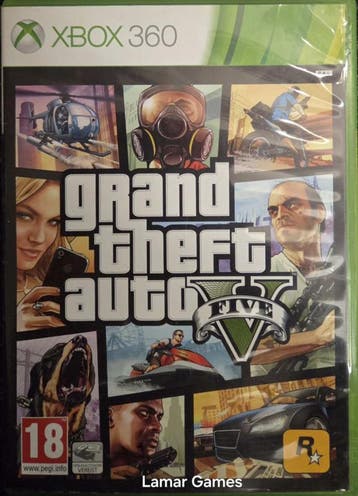 Grand Theft Auto V GTA 5 (xbox360 used game), Spelcomputers en Games, Ophalen of Verzenden, Zo goed als nieuw