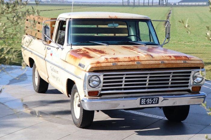 Ford USA - F-100 Pick-up Custom Cab Longbed - 1967, Auto's, Oldtimers