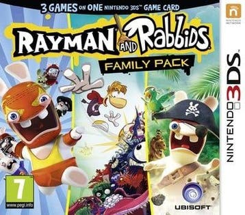3DS Rayman and Rabbids Family Pack, Spelcomputers en Games, Verzenden, Zo goed als nieuw