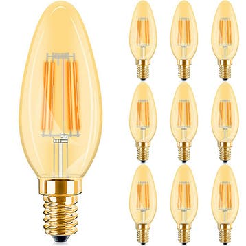 Brinton Voordeelpak 10x E14 LED Lamp Filament Amber 4W - Zee, Ophalen of Verzenden, Nieuw
