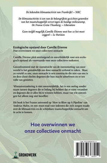 Ecologische opstand 9789083367019 Camille Étienne, Verzenden, Zo goed als nieuw, Camille Étienne