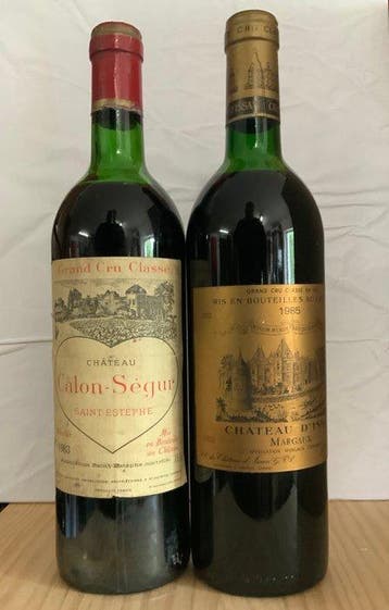 1983 Chateau Calon Segur & Chateau d‘Issan - Bordeaux,, Nieuw