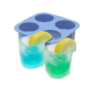 BarUp IJs shotglazen vorm – 4 stuks – siliconen – blau, Ophalen of Verzenden, Nieuw