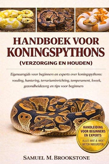 9798241148827 Handboek voor koningspythons, Verzenden, Nieuw, Samuel M Brookstone