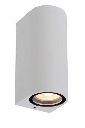 Lucide ZARO - Wandspot Buiten 2xGU10 IP44 Wit, Tuin en Terras, Verzenden, Nieuw, Aluminium