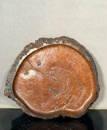 Dienblad - Hout - Wortelhout