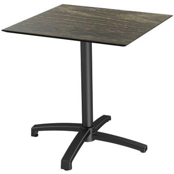 Inklapbare Tafel | X CROSS | HPL/Aluminium | Houtlook Blad |, Verzenden, Nieuw in verpakking