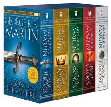 Boek Game of Thrones 5-Copy Boxed Set 9780345540560, Boeken, Verzenden, Zo goed als nieuw