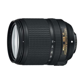 Nikon AF-S 18-140mm f/3.5-5.6 G VR ED DX objectief, Verzenden, Gebruikt, Standaardlens