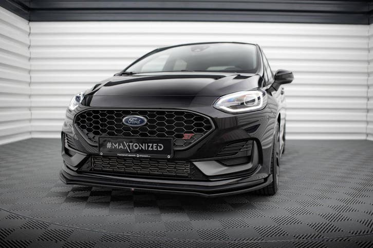 Front Splitter V.1 Ford Fiesta ST / ST-line Mk8 Facelift, Auto diversen, Tuning en Styling, Verzenden