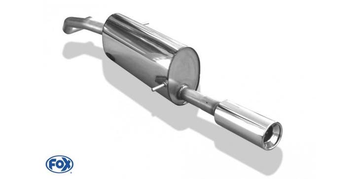 FOX VW Polo 6R einddemper - 1x90 type 13, Auto-onderdelen, Uitlaatsystemen, Nieuw, Verzenden