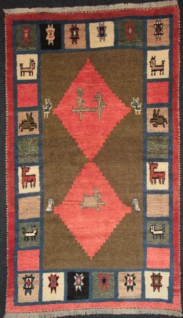 Kashkooli - Vloerkleed - 221 cm - 130 cm - Tapijt, Nieuw