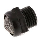 G1/4 PA Compact Pneumatische Geluiddemper 1.4301 Draadgaas, Verzenden, Nieuw