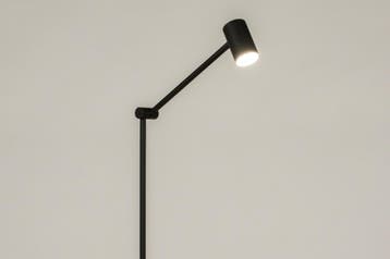 Rietveld Vloerlampen - Zwart - Metaal, Verzenden, Nieuw