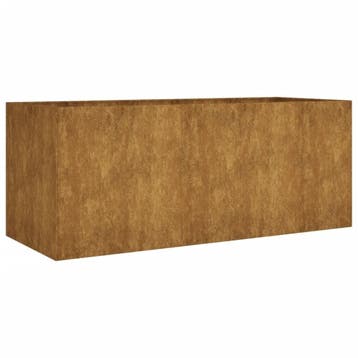 Cortenstaal Plantenbak XL | Laatste Stuk! | 35% Korting, 100 cm of meer, Ophalen of Verzenden, Zo goed als nieuw, Metaal