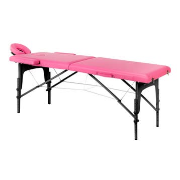 Balance 2-Delige Opklapbare Houten Massagetafel Roze/Zwart –, Sport en Fitness, Ophalen of Verzenden, Nieuw