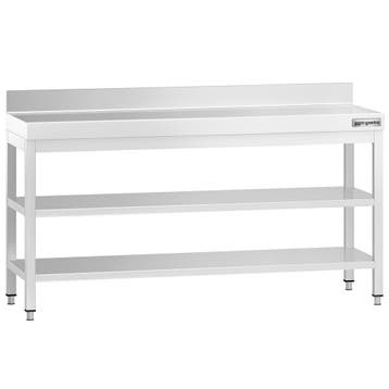 GGM Gastro | RVS werktafel PREMIUM - 2000x600mm - met |, Verzenden, Nieuw in verpakking, Meubilair