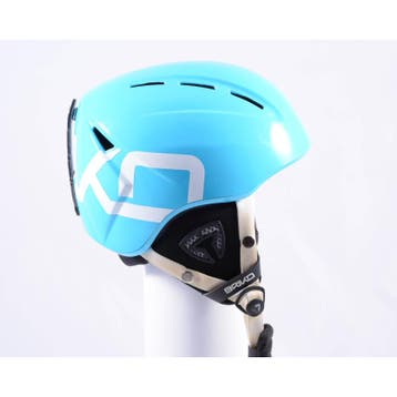 48 49 50 51 52 skihelm/snowboardhelm BRIKO KODIAKINO, Blue/w, Verzenden, Gebruikt