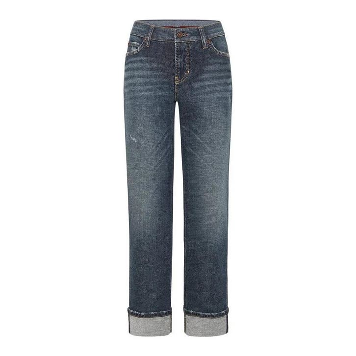 Cambio • blauwe Paris straight short jeans • 36, Kleding | Dames, Spijkerbroeken en Jeans, Blauw, Nieuw, Verzenden