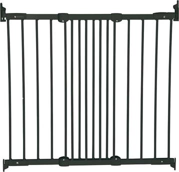 BabyDan FlexiFit Safety Gate Metaal Zwart 67-105.5 cm, Ophalen of Verzenden, Zo goed als nieuw