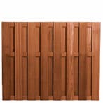 Bangkirai Tuinscherm 15-planks 150 x 180 cm, Nieuw