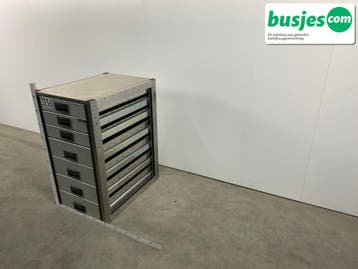 Aluca bedrijfswageninrichting 520x735x950mm (3036), Auto diversen, Overige Auto diversen, Ophalen of Verzenden